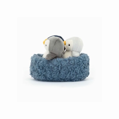 Jellycat Nesting Penguins USA | 18973KUNA